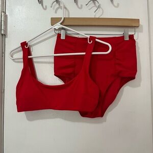 Aerie Red Bikini Set